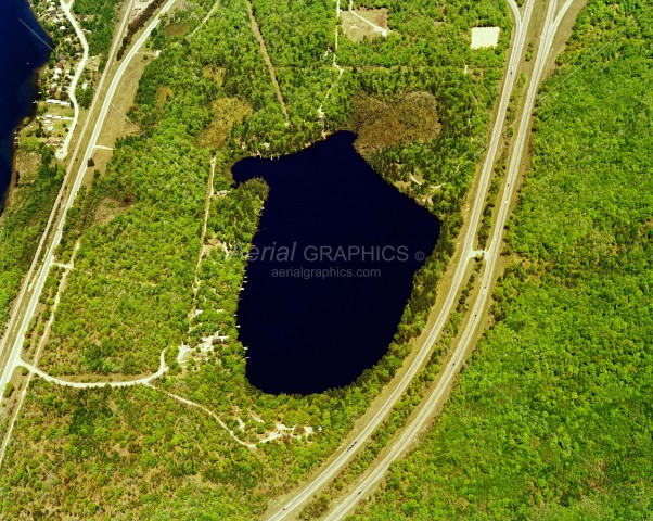 Lake Marjory in Otsego County, Michigan